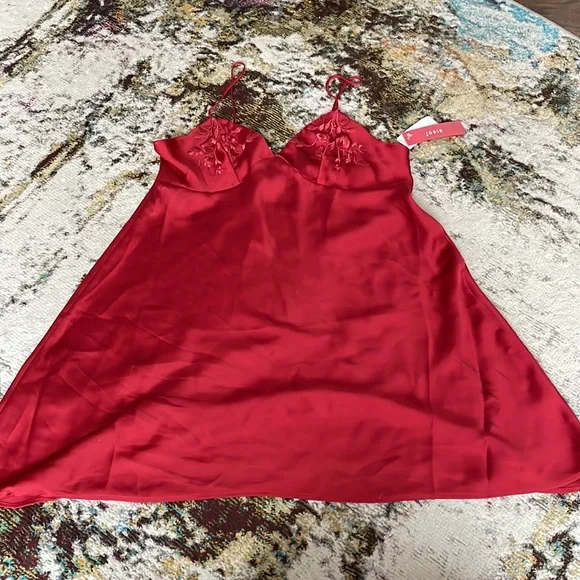 Natori | Intimates & Sleepwear | Josie Natori Red Slip Dress Size L | Poshmark Natori | Intimates & Sleepwear | Josie Natori Red Slip Dress Size L | Poshmark